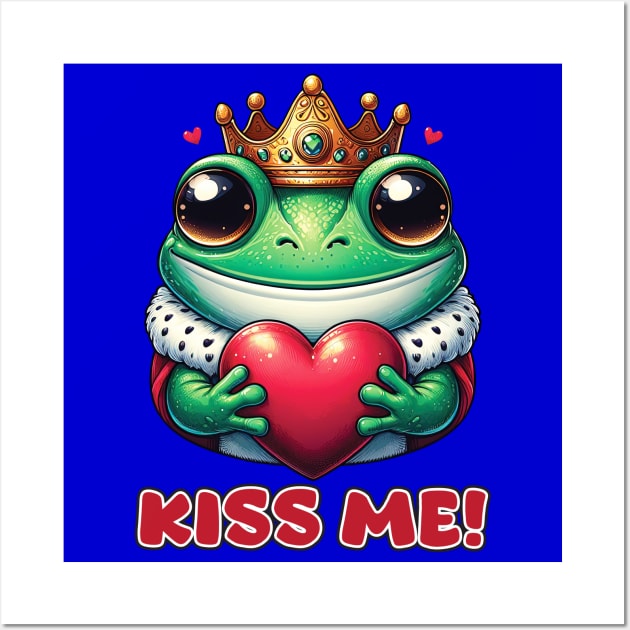 Frog Prince 62 Wall Art by Houerd